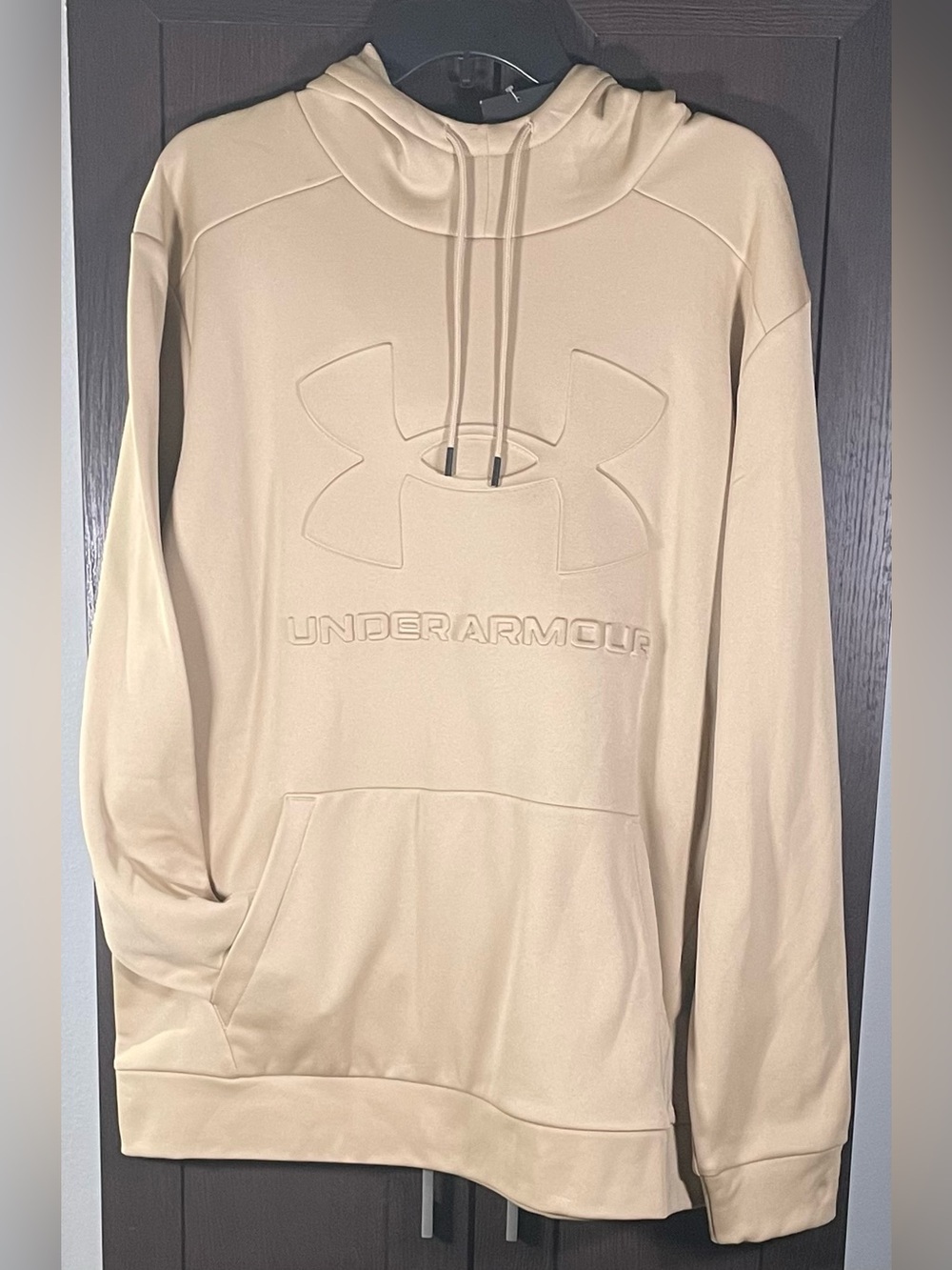 Under Armour Men's Beige Pullover Hoodie
